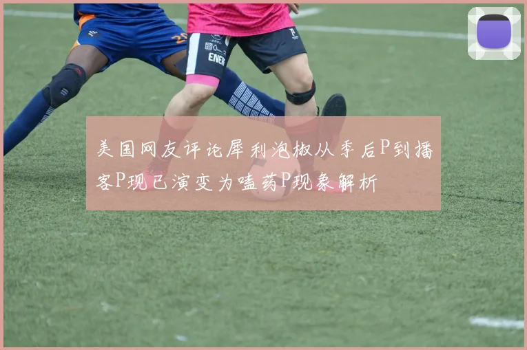 美国网友评论犀利泡椒从季后P到播客P现已演变为嗑药P现象解析